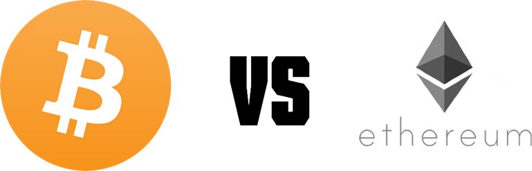 Ethereum versus Bitcoin