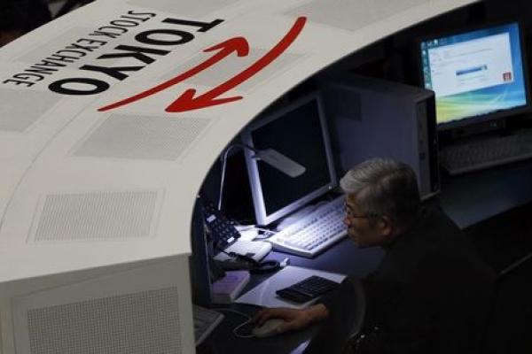 Japan stocks lower at close of trade; Nikkei 225 down 0.45%
