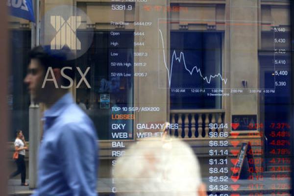 Australia stocks lower at close of trade; S&P/ASX 200 down 0.61%