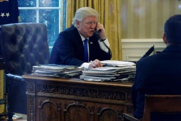 Trump: “No hubo presión en la llamada con el presidente de Ucrania"