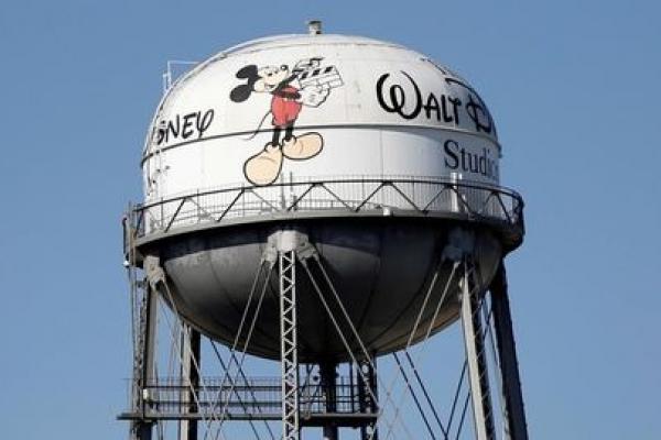 Walt Disney Falls 6%