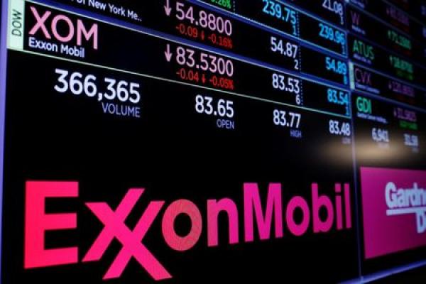 Stocks - Exxon Mobil, Pinterest Rise Premarket; Square, Tesla Fall