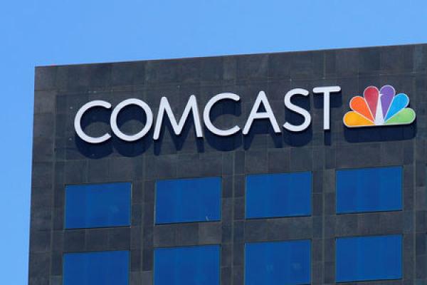 Comcast Falls 3%