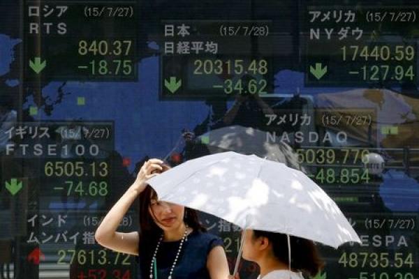 Asian Stocks Mixed Over Planned Protests in Hong Kong and Rising U.S-China Tension