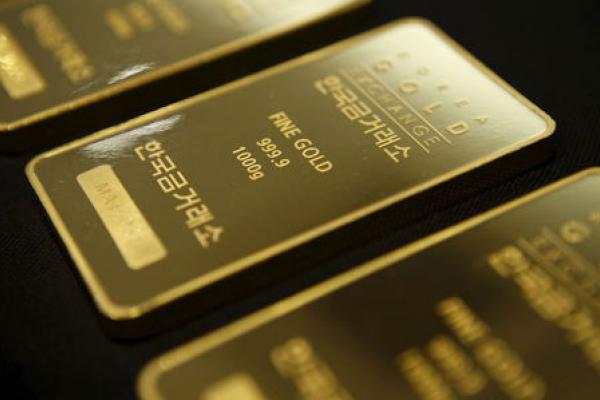Futuros do ouro em alta durante a sessão Asiática