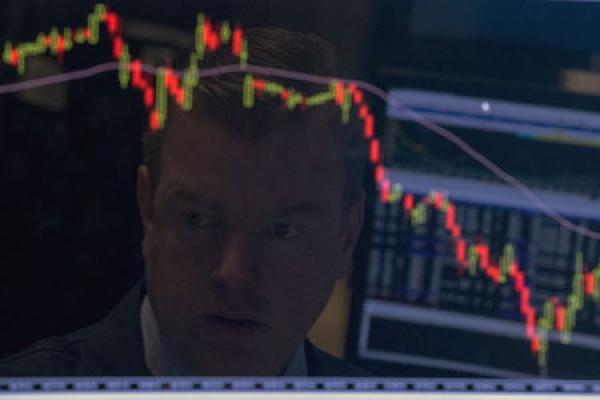 Stocks - Grim Data, Earnings Hit Wall Street Open: Dow Down 500 Points