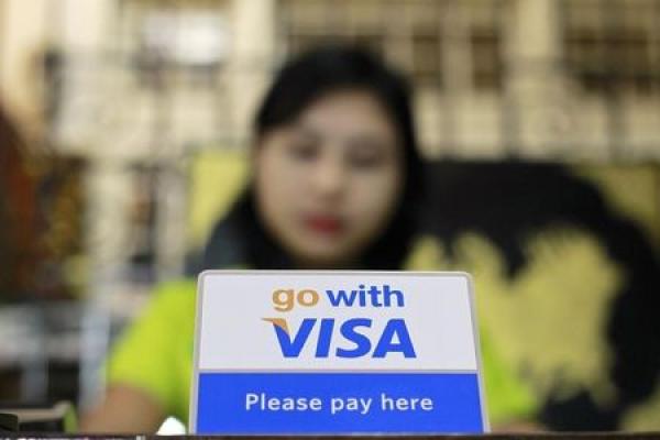 Visa A Falls 4%