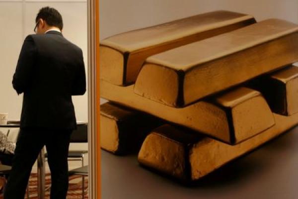 Futuros do ouro em alta durante a sessão Asiática