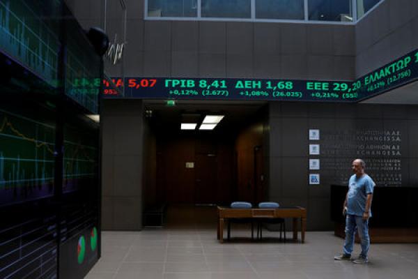 Rynek akcji Grecji zamknął sesję wzrostami. Athens General Composite zyskał 0,84%