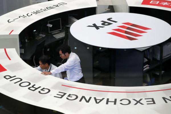 Japan stocks lower at close of trade; Nikkei 225 down 1.22%