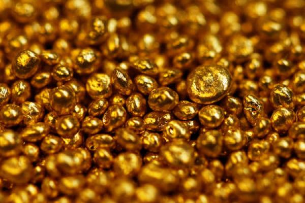 Goldfutures sinken während der Asien Session