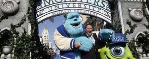 Walt Disney Falls 3%