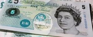 Pound Under Pressure as U.K. Services Suffer Worst Month Ever